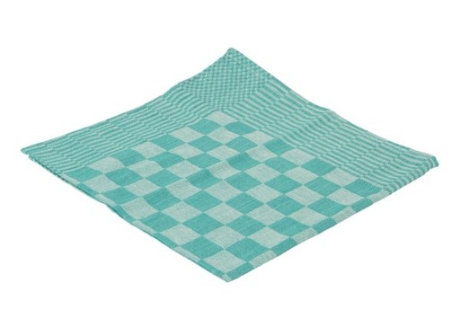 [CLM 2020156] TEA TOWEL 65X65CM GREEN - PACK OF 6 EACH