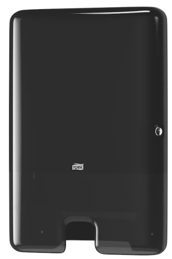 [TORK-A 553028] DISPENSER MULTIFOLD TOWEL BLACK TBD - EACH