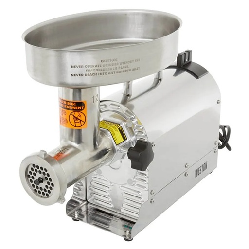 [WN 10-1201-W] MEAT GRINDER, 1.0HP - 120V