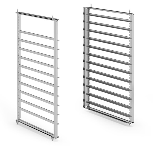 [IRI-A VR610000500] TRAY SUPPORT KIT W/ RAILS, GN1/1 - FOR EF NEXT ML