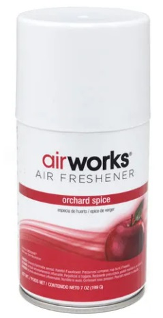 [IPP 07930-12.0] AIRWORKS® METERED AEROSOL REFILL 7oz ORCHARD SPICE - CASE OF 12 EACH