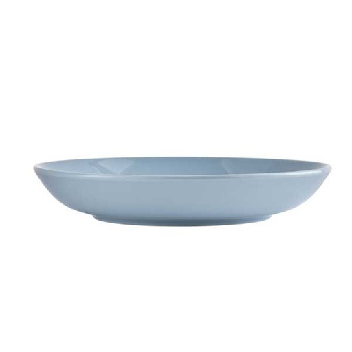 [LIBBEY 113646] PORCELANA LOW BOWL MIST 9"/22.5cm - EACH   