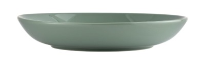 [LIBBEY 113678] PORCELANA LOW BOWL MOSS 9"/22.5cm - EACH   