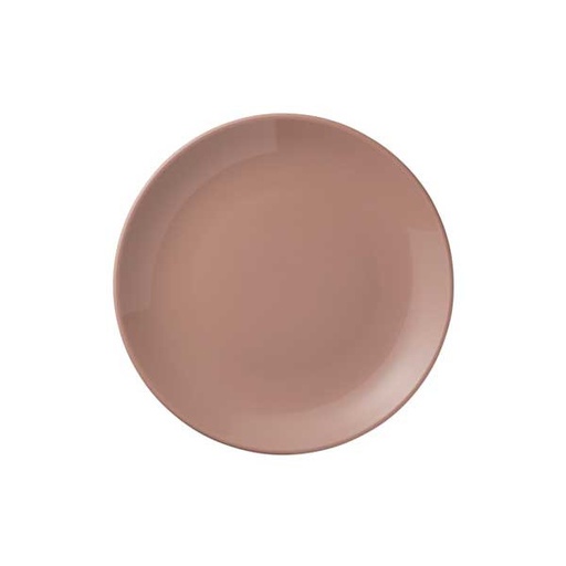 [LIBBEY 113691] PORCELANA ROUND COUPE PLATE CORAL 8.25"/21cm - EACH  