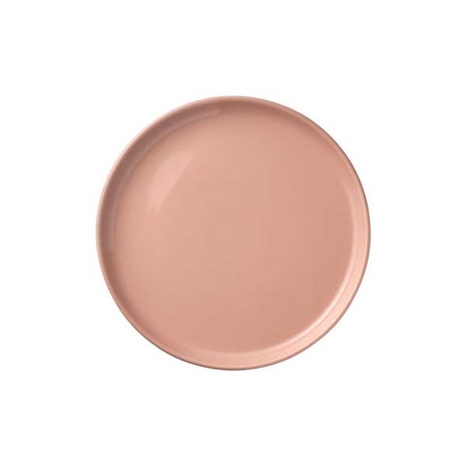 [LIBBEY 113693] PORCELANA STACKING PLATE CORAL 7.75"/19cm - EACH  