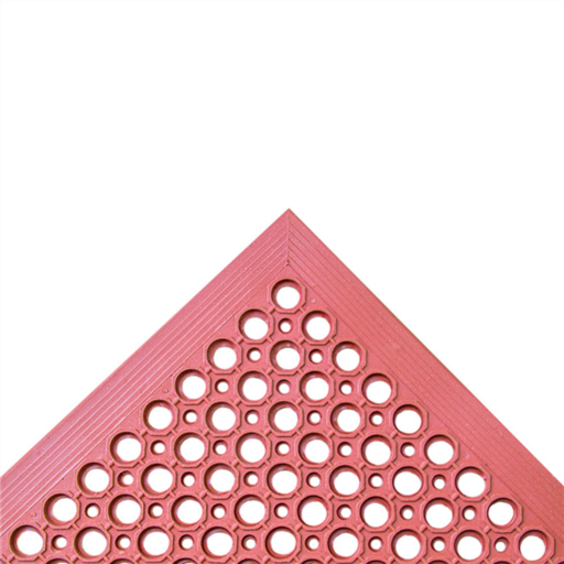 [GDP 134.46] ANTI-FATIGUE FLOOR MAT 3'X5' RED 1/2" THICK - EACH 