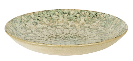 [SIM 052243] ESMERALDA WIDE SOUP PLATE WITH RIM Ø 26 CM - EACH
