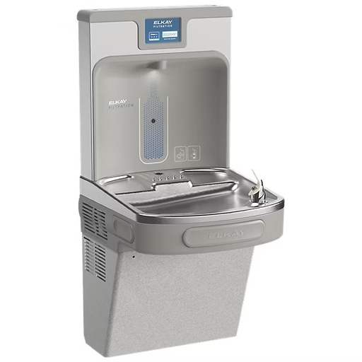 [ELK LZS8WS_K] BOTTLE FILLING STATION, LIGHT GRAY - 115V (REFRIGERATED)