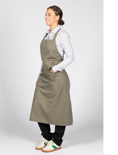 [DEN 53103] BIB APRON VITA OLIVE GREEN 70X100CM - EACH