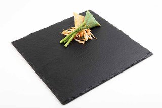 [APS 00995] NATURAL SLATE TRAY QUADRATE