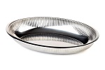 [APS 40115] ROLLED EDGE BOWL 31.0X21.0CM