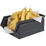 [APS 40676] STACKABLE SNACKBOX BLACK
