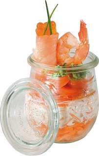 [APS 82316] WECK-GLASS 220ML WITH COVER - EACH