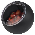 [APS 85083] SERVING SET BLACK 2 PIECE SET