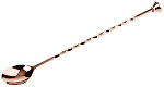 [APS 93034] BAR SPOON W/MUDDLER COPPER