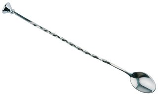 [APS 93134] BAR SPOON W/MUDDLER S/S 27CM