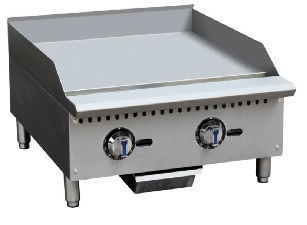 GAS GRIDDLE 36" THERMOSTATIC, COUNTERTOP (92CM)