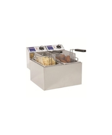 ELECTRIC FRYER DOUBLE 2x8L - 230V 