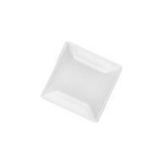 MINI SERVER SQUARE BOWL 2.5oz MELAMINE WHITE
