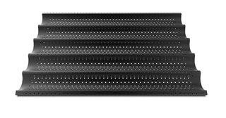 BAGUETTE TRAY 600x400, FORO PERFORATED - NON-STICK ALUM (24"x16")