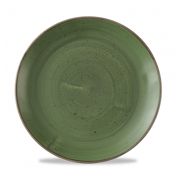 STONECAST SORREL GREEN EVOLVE COUPE PLATE 10.25"