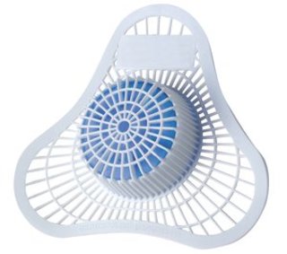 [DP URI SCREEN BLOCK] URINAL SCREEN W/BLOCK BLUE TBD - CASE OF 12 EACH