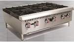 [HDS CTH-36] GAS RANGE 36" COUNTERTOP - 6 BURNER (92CM)
