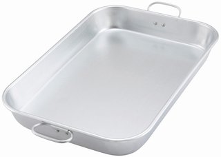 [WIN ALBP-1218] BAKE PAN ALUMINUM WITH HANDLES