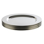 [APS 35912] 6 PIECE COASTER SET S/S 12CM