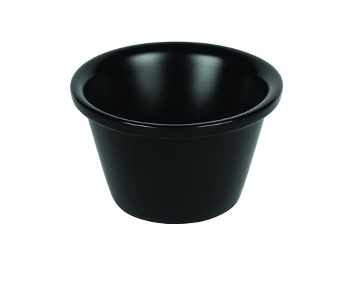 [SIM 050053] BLACK PORCELAIN RAMEKIN 4.5 CL