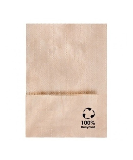 [GDP 101.75-Pack] MINI NAPKIN 1 PLY BRN 17X17CM - PACK OF 200 EACH