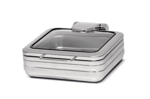 [PUJ P390002] CHAFING DISH SQUARE GLASS TOP 